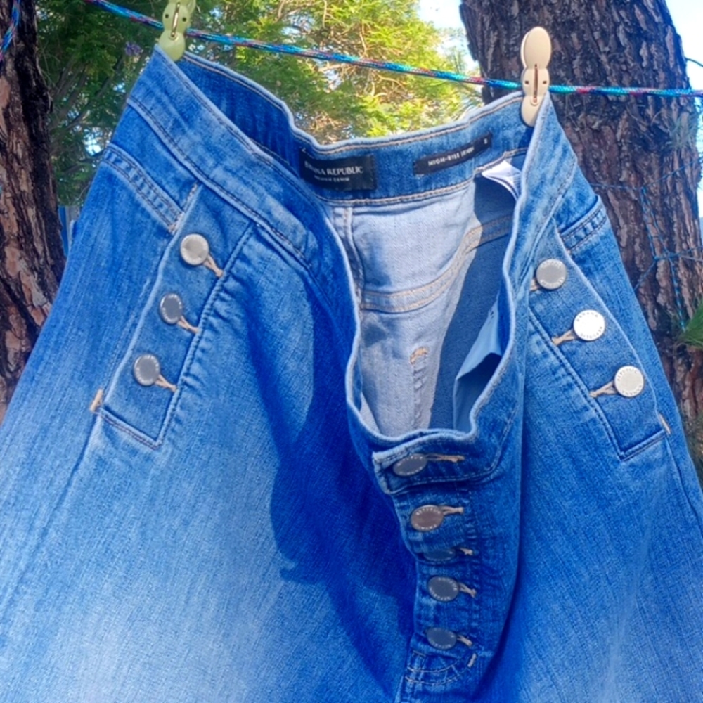 Banana republic high rise skinny